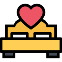 heart,furniture and household,furniture,bed,comfortable,bedroom