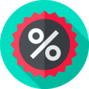 discount,commerce and shopping,price,sticker,percent,percentage,sales,promotion,bargain