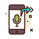 audio,arrow,communications,record,microphone,message,sending