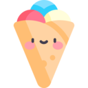 food and restaurant,summertime,summer,dessert,ice cream,sweet food,ice cream shop,crepe