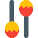 music and multimedia,musical instrument,music,maracas,tropical,shaker