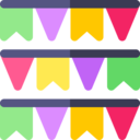 flags,decoration,party,fun,birthday and party,celebration,garlands,ornaments,garland