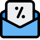 discount,seo and web,commerce and shopping,communications,email,percentage,sales,message