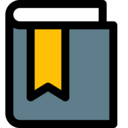 ui,interface,book,seo and web,shapes,bookmark,badge,insignia