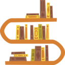 storage,education,furniture,study,books,library,bookcase,bookshelf,curved,book shop,home decor