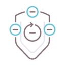 shield,security,protection,minus,unprotected,bad,unsafe,less ok 