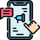 speaker,smartphone,marketing,hand,promotion,social media marketing,advertising,comment,tap,Ad