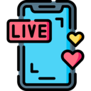 multimedia,entertainment,smartphone,social media,online,like,social network,video,comment,streaming,stream,live