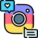 social media,logo,like,social network,message,logotype,social networks,instagram,brand,comment