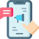 speaker,smartphone,marketing,hand,promotion,social media marketing,advertising,comment,tap,Ad