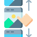 finger,social media,hand,social network,pictures,content,swipe down