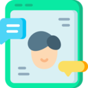 avatar,man,user,profile,people,speech bubble,communications,social media,adult,social network,message,comment