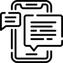 smartphone,speech bubble,conversation,communications,chat,message,chat box,comments,bubble speech,messaging,dialogue