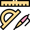 education,pen,ruler,geometry,protractor,measurement