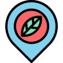 ecology,interface,signs,maps and location,pin,map pointer,map point,map location,placeholder,leaf ok 