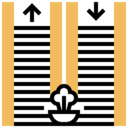 transportation,signaling,supermarket,down arrow,up arrow,stairs,escalator,escalator sign ok 