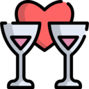 food,food and restaurant,heart,party,leisure,alcohol,drinking,alcoholic drinks,romantic,cocktail,cocktails,coconut,straw ok 
