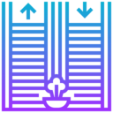 transportation,signaling,supermarket,down arrow,up arrow,stairs,escalator,escalator sign ok 