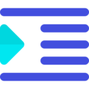 interface,multimedia,text,alignment,option,lines,symbol,signs,indent