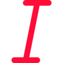 interface,multimedia,option,signs,text format,text formatting,italic