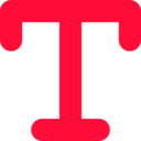 interface,multimedia,signs,text tool,write,font,letter t ok 