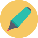 education,office materials,marker,highlighter,permanent