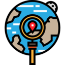 magnifying glass,search,loupe,earth grid,global,world grid ok 