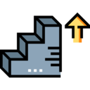 miscellaneous,arrow,goal,development,signaling,success,up arrow,aim,stairs,career,objective,goals,growth,ascending,ascendant,progress