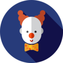 professions and jobs,entertainment,user,people,carnival,costume,clown,fairground,circus