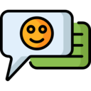 speech bubble,conversation,communications,chat,communication,smileys,smile
