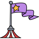 flag,building,entertainment,fun,playground,amusement park,fairground,circus tent