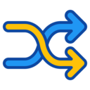 ui,symbol,arrow,direction,random,shuffle