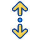 ui,symbol,arrow,direction,slide,up down