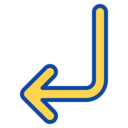 ui,symbol,arrow,direction,enter,return