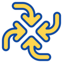 center,symbol,arrows,arrow,direction,middle