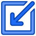 ui,symbol,arrow,minimize,direction,resize
