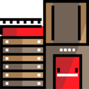 Tools and utensils,device,walking,escalator,stick man ok 