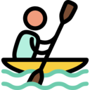 summertime,transport,sports,stick man,kayak,canoe,rafting,olympic