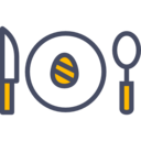 food,food and restaurant,dish,plate,restaurant,dinner,knife,celebration,spoon