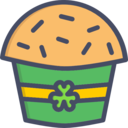 food,food and restaurant,sweet,dessert,bakery,baked,cupcake,muffin,Saint Patrick