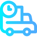 shipping and delivery,delivery truck,delivery,transport,transportation,automobile,vehicle,truck,check mark,cargo truck,shipped