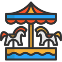 entertainment,fun,carnival,amusement park,fairground,circus,carousel