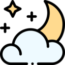 cloud,weather,stars,moon,night