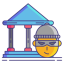 business and finance,building,bank,fraud,steal,incognito,thief,robbery