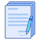 file,contract,pencil,edit,document,files and folders,inscription,papers