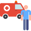 people,humanpictos,emergency,ambulance
