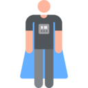 man,people,party,humanpictos,costume,superhero
