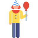 people,party,humanpictos,costume,clown