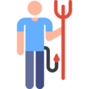 man,people,party,humanpictos,costume,devil