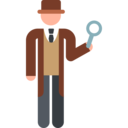 man,people,party,humanpictos,detective,costume